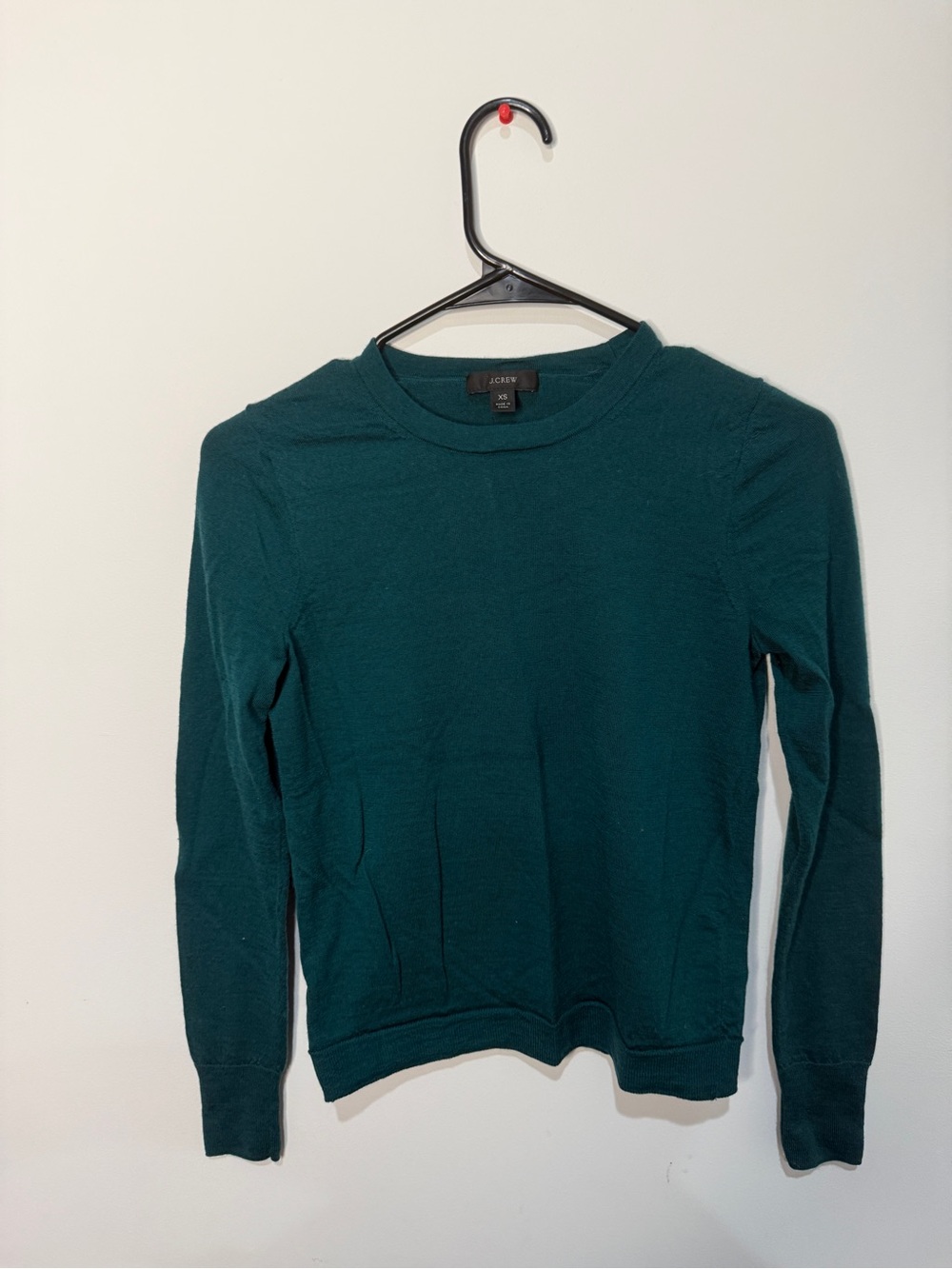 J. Crew Teal Crewneck Sweater
